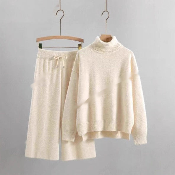 Autumn And Winter Knitting Suit Women