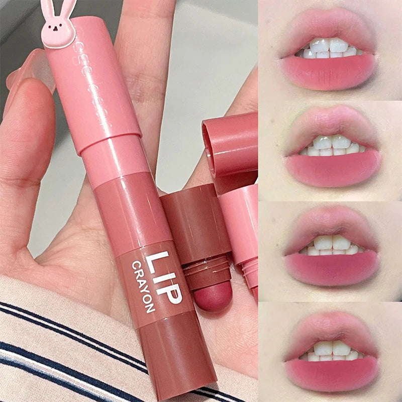 4-Color Matte Velvet Mist Lipstick