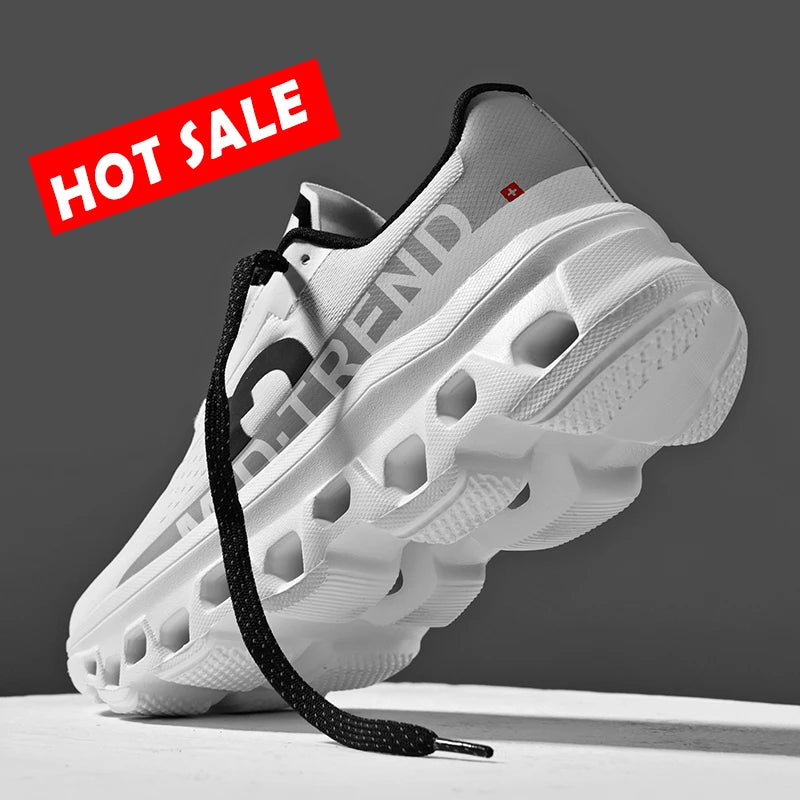 2025 New Air Shoes for Men Marathon Running Sneakers Outdoor Breathable  WalkingShoes Large Size Shoes Men Casual Sports Shoes
