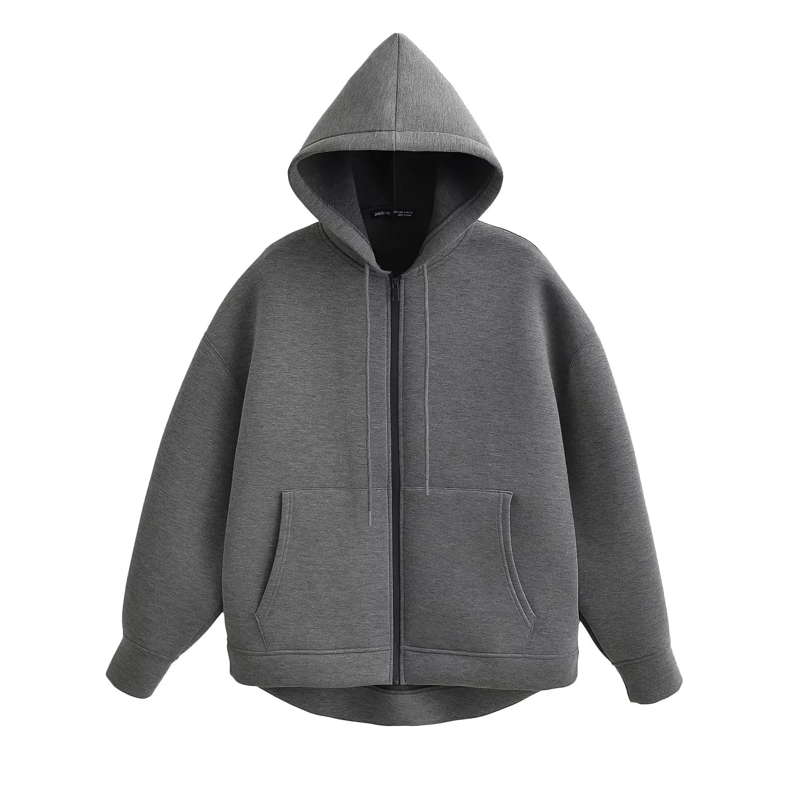 Winter New Women's Zipper Hoodie Coat