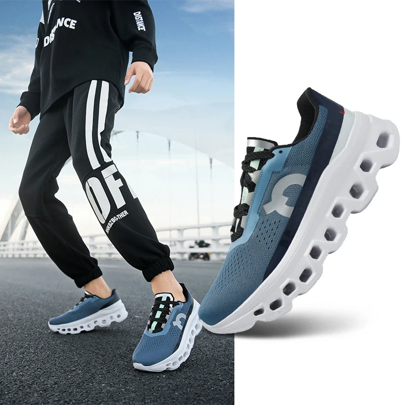 2025 New Air Shoes for Men Marathon Running Sneakers Outdoor Breathable  WalkingShoes Large Size Shoes Men Casual Sports Shoes