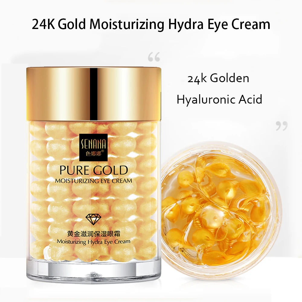 Skincare Set 24K Gold Niacinamide Face Serum Anti Ageing Skin Products Remove Dark Circles Collagen Eye Cream Skin Care Kit