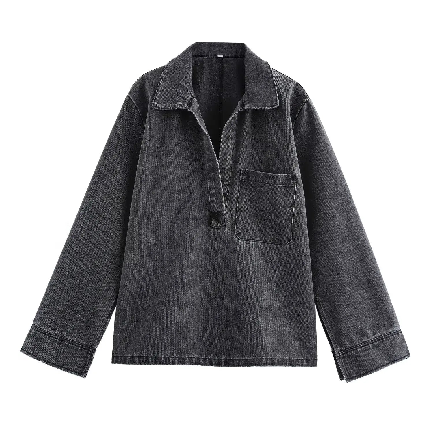 Autumn Denim Two-Piece Set for Women