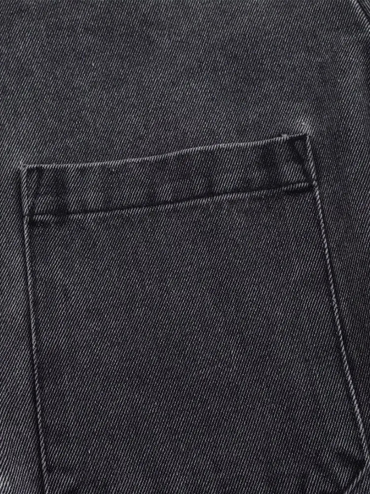 Autumn Denim Two-Piece Set for Women