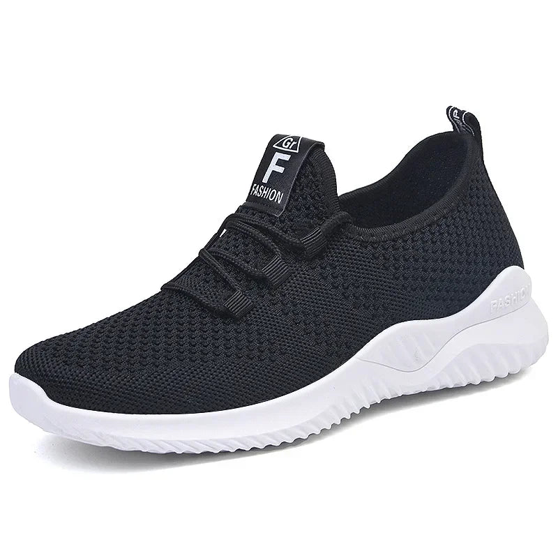 2023 Women's Casual Sneakers Summer Comfortable Breathable Platform Shoes Fashion Women Versatile Lace-up Shoe кроссовки женские