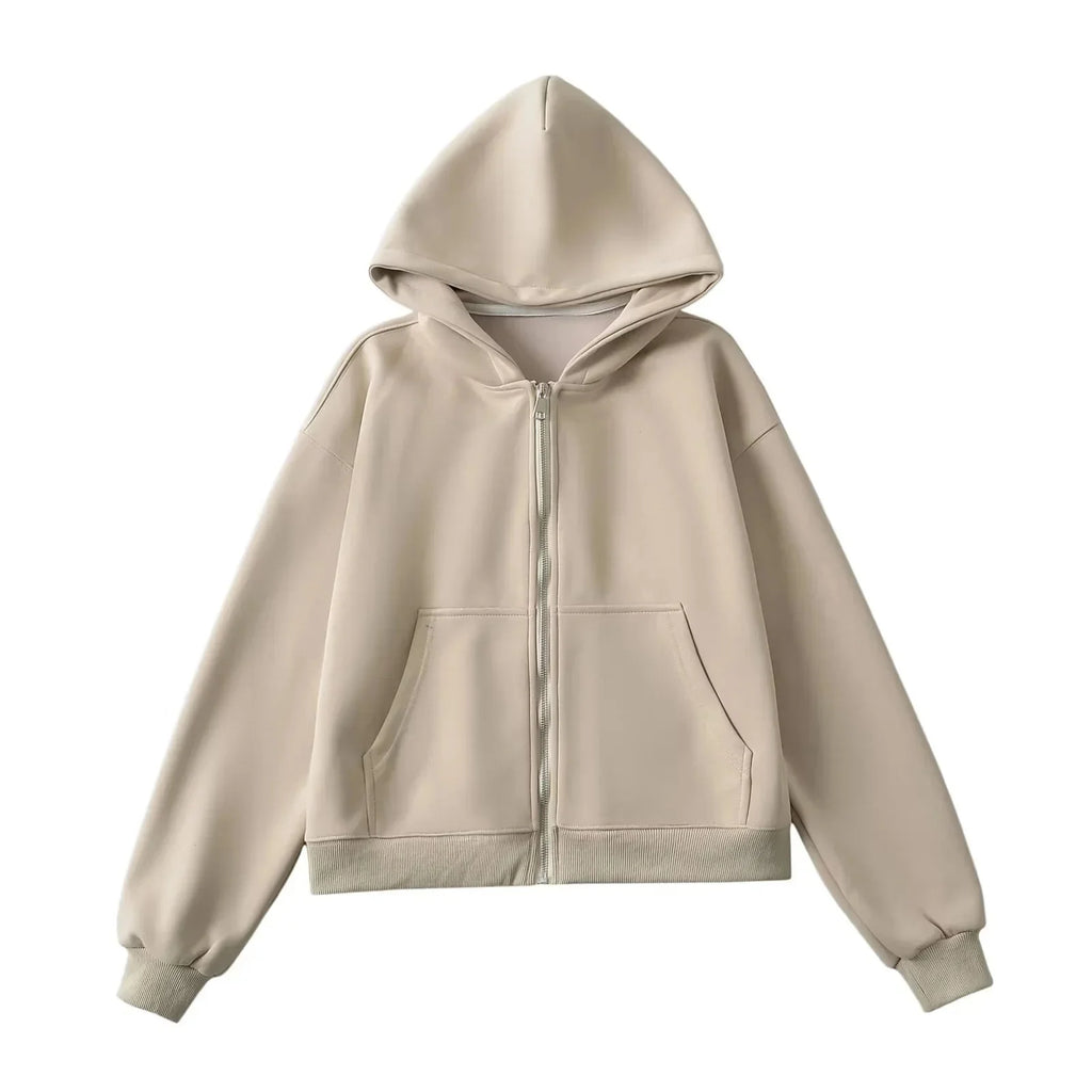 Women Casual Zipper Jacket
