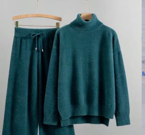 Autumn And Winter Knitting Suit Women